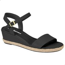 Sandalia Feminino Tamanco Anabela Conforto Moleca 5512.202