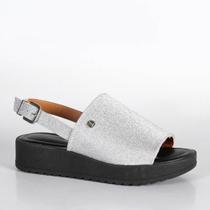 Sandália Feminino Vizzano Casual Plataforma Anabela 6492308 Prata