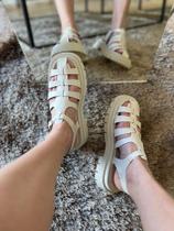 Sandália Fisherman Augusta porcelana Sandália Fisherman Augusta porcelana