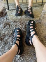 Sandália Fisherman Augusta preta Sandália Fisherman Augusta preta