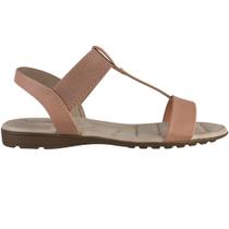 Sandália Flat Calce Fácil Feminina Modare Pêssego - 7053.163