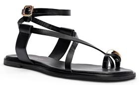 Sandalia Flat Carrano Iconic Couro 777038