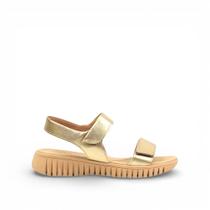 Sandália Flat Couro Conforto