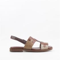 Sandália Flat Couro