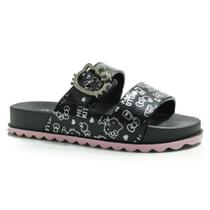 Sandália Flat Infantil Grendene Hello Kitty Summer 23280