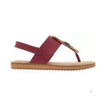 Sandalia Flat Rasteira De Dedo Feminina Napa Modare 7141.120