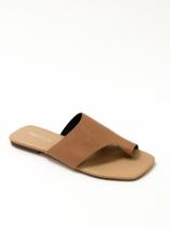 Sandália Flat Rasteira Papete Mula Manca Casual Confort