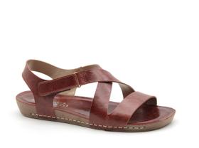 Sandália Flatform Andacco Couro Tira Aderente 14229
