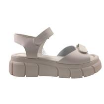 Sandália Flatform Bottero Couro Off White Sandália Flatform Bottero Couro Off White