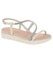 Sandália Flatform Feminina Beira Rio 8387.531 Off White