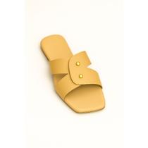 Sandália Flatform Feminina Corrente Tamanco Plataforma Leve Confortável Chinelo