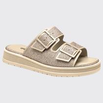 Sandália Flatform Feminina Fivelas Duplas Dakota Y7261