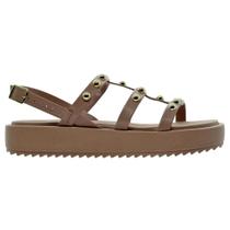 Sandália Flatform Feminina Moleca 5489.119 Nude Sandália Flatform Feminina Moleca 5489.119 Nude