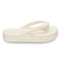 Sandália Flatform Feminina Pvc Plataforma