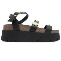 Sandália Flatform Medalhão Feminina Moleca 5513.104