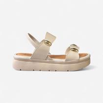 Sandália Flatform Mississipi Marfim Sandália Flatform Mississipi Marfim