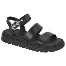 Sandália Flatform Moleca 5504.101 Feminina - Preta Sandália Flatform Moleca 5504.101 Feminina - Preta