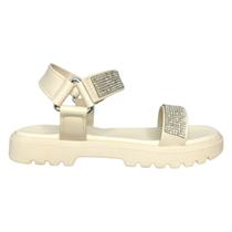 Sandália Flatform Molekinha Meninas Juvenil Strass 2344.135