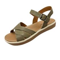 Sandália Flatform New Face Verde Militar Feminina 26103 Sandália Flatform New Face Verde Militar Feminina 26103