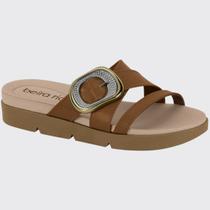 Sandália Flatform Plana Feminina Fivela Beira Rio 8387.546.9569 -