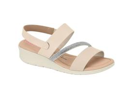 Sandália Flatform Strass Ultraconforto Modare 7190.101.28296