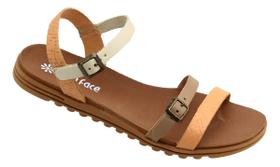 Sandália Flats New Face Pêssego Color Feminina Sandália Flats New Face Pêssego Color Feminina