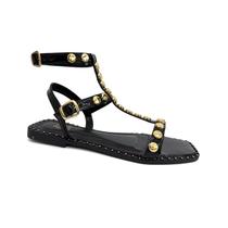 Sandália Flats Rasteira 3/521 Preto Sandália Flats Rasteira 3/521 Preto