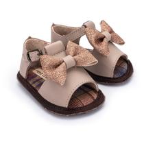 Sandália Fofura Couro Rose - Baby - Petit Cheval