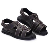 Sandália Franciscana Masculina Chinelo Para Idoso Confortável Ajustável Antiderrapante Sandália Franciscana Masculina Chinelo Para Idoso Confortável Ajustável Antiderrapante