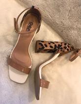 Sandália Gigi Animal Print Gstore