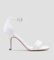 Sandália Gisele Noiva Velvet Branco Cbk Sandália Gisele Noiva Velvet Branco Cbk