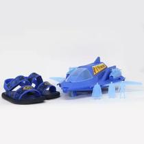 Sandalia greendene kids liga da justiça galaxy com acessorio 23265 Sandalia greendene kids liga da justiça galaxy com acessorio 23265