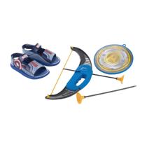 Sandália Grendene Avengers Alvo Infanrtil Menino