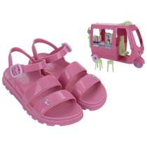 Sandalia Grendene Barbie Com Sorveteria Inf 23221 Meninas