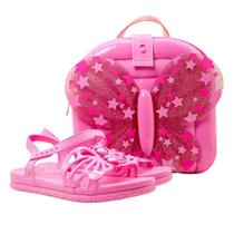 Sandália Grendene Barbie Fly 23268 - Infantil Cor:RosaTamanho:28 Sandália Grendene Barbie Fly 23268 - Infantil Cor:RosaTamanho:28