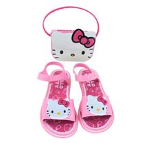 Sandália Grendene Hello Kitty My Style 23349 - Infantil Cor:RosaTamanho:34
