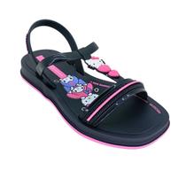 Sandália Grendene Ipanema Hello Kitty 27431 - Juvenil Cor:PretoTamanho:29