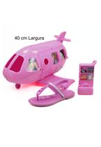 Sandalia Grendene Kids Barbie Flight + Avião Gigante 22936 Lilás