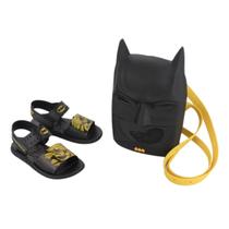 Sandália grendene kids batman batmochila 23118