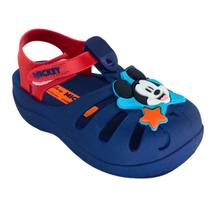 Sandália Grendene Mickey Mouse Magic 22303 - Infantil Cor:Azul/VermelhoTamanho:26/27