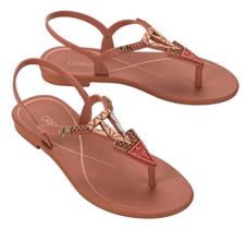 Sandália Grendha Desejo Nude Escuro