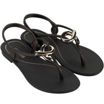 Sandália Grendha Lançamento Cacau Contemporânea 19084 Percata Feminina