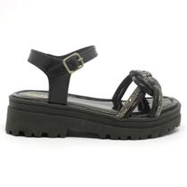Sandália Guids Baby Flatform spring Laço Brilhantes Infantil Comfort 039.001 (65690)