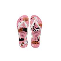 Sandália Havaiana Slim Pets Cor Rosa Chiffon 37/38 Sandália Havaiana Slim Pets Cor Rosa Chiffon 37/38