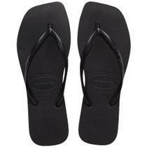 Sandália Havaiana Slim Square Preto 35/36 1 Par