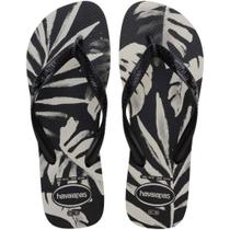 Sandália Havaianas Aloha Fc Preto/Preto 39/40