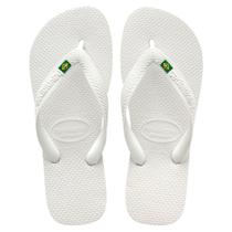 Sandália Havaianas Brasil Branca 45/46 Sandália Havaianas Brasil Branca 45/46