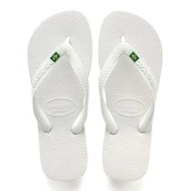 Sandália Havaianas Brasil Branco 33/34