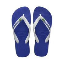 Sandália Havaianas Chinelo Brasil Logo Fc Azul Naval