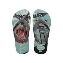 Sandália Havaianas Chinelo Kids Top Minecraft Azul